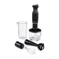 Electric Kitchen 4 in 1 Hand Blender Stick including Whisk 200W Black GHB6144UKBK