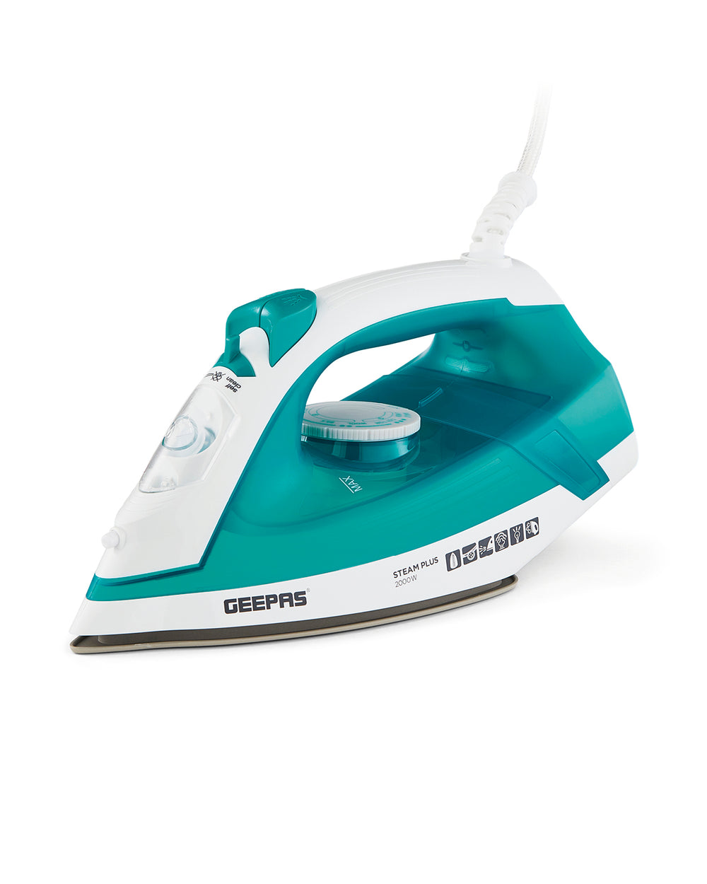 Clothes Steam Iron with Ceramic Soleplate 2000W Blue GSI24029UKBL