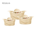 SQ Professional Regalia Insulated Hot Pot Set of 3 Beige 5000-8000-10000ml 6552