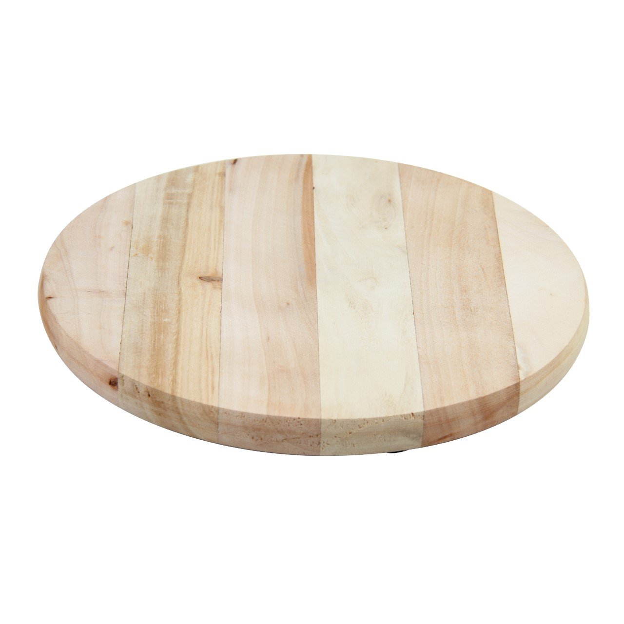 Round Wooden Chapati Roti Chopping Board 29cm Diameter 3.5cm Thick SKU 9909
