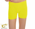 Crazy Chick Girls Microfibre Neon Yellow Hot Pants