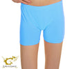 Crazy Chick Girls Microfibre Turquoise Hot Pants