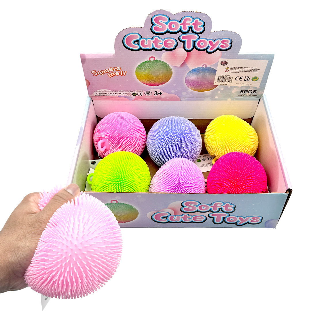 H-135 Puffy Large Spiky Soft Ball