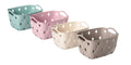 Plastic Bathroom Shower Caddy Storage Basket 27 x 21 x 15 cm Assorted Colours 6826