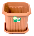 Square Flower Plant Pot Set Number 1  H2466