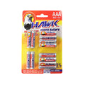 12 Pack Hawk Super Battery AAA 1.5V Carbon Battery 01876
