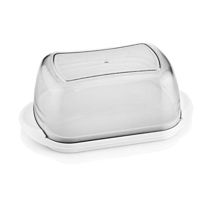 Hobby Plastic Pearl Butter / Cheese Storage Container Dish 18.5 x 7 x 10cm Assorted Colours 031229