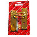 6" Vic Scroll Lock Handle Brassed 0815 A