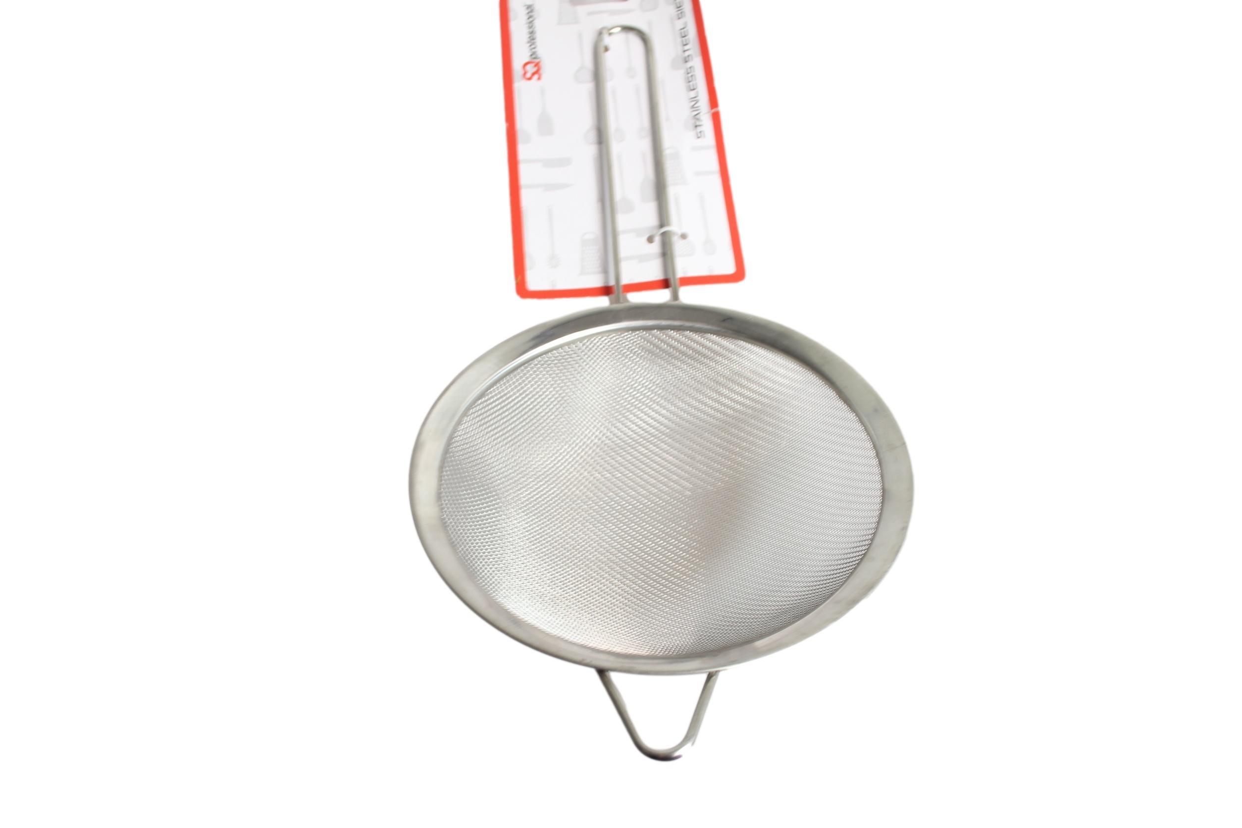 Stainless Steel Fine Mesh Sieve Strainer 18 x 6cm 3348