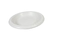 7" Disposable White Plastic Plate Pack of 25 THL2453
