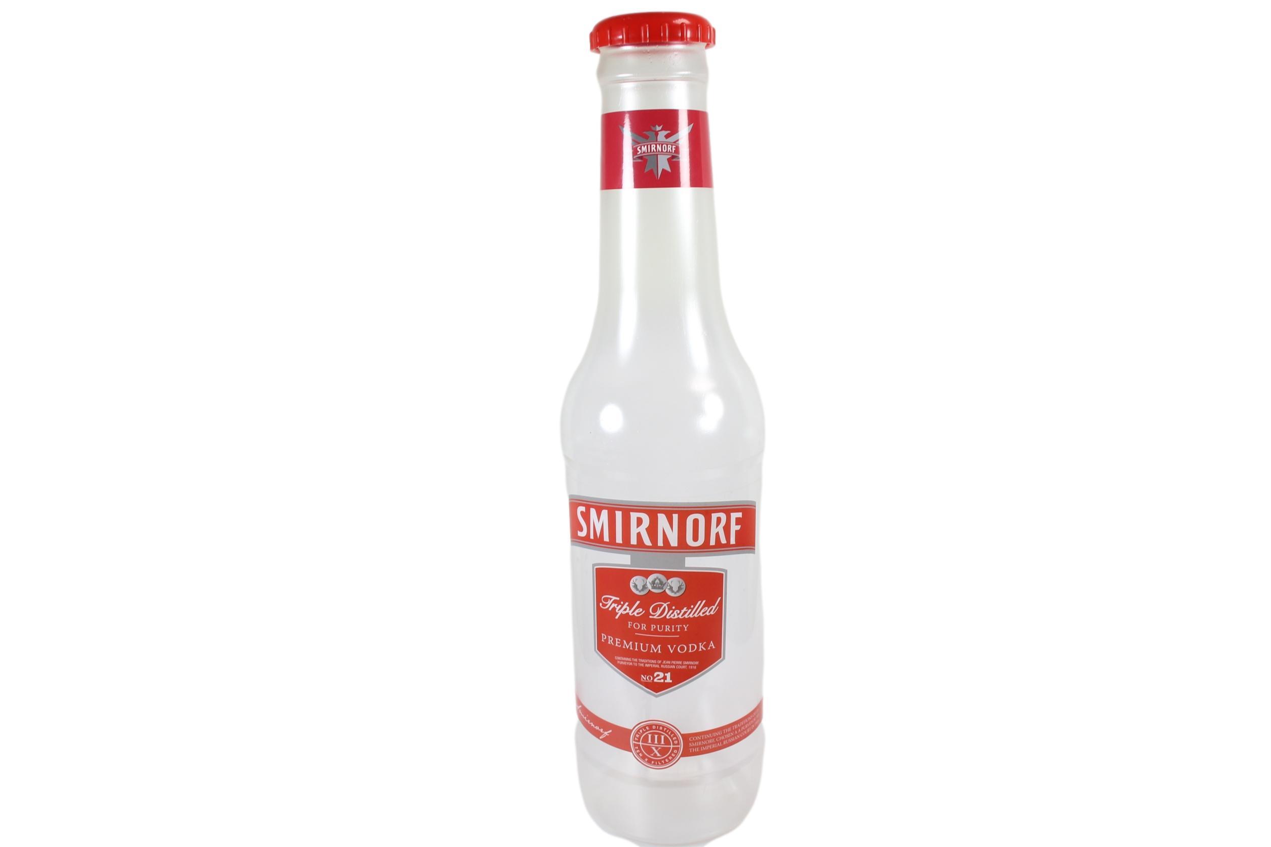 Giant Plastic Smirnorf Money Saving Bottle 59.5 x 14cm BOT005 A