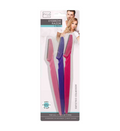 Disposable Eyebrow Razor Trimmer Pack of 3 Assorted Colours LA3