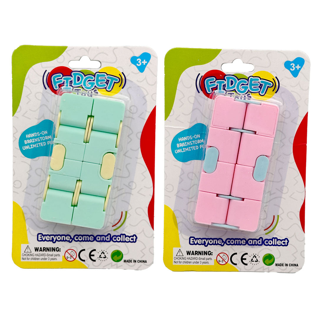 LK2011 Rubic Cube Fidget Assorted Colours