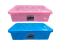 Plastic Cobalt Underbed Storage Box 30 Litre Assorted Colours LL5422 / ST30