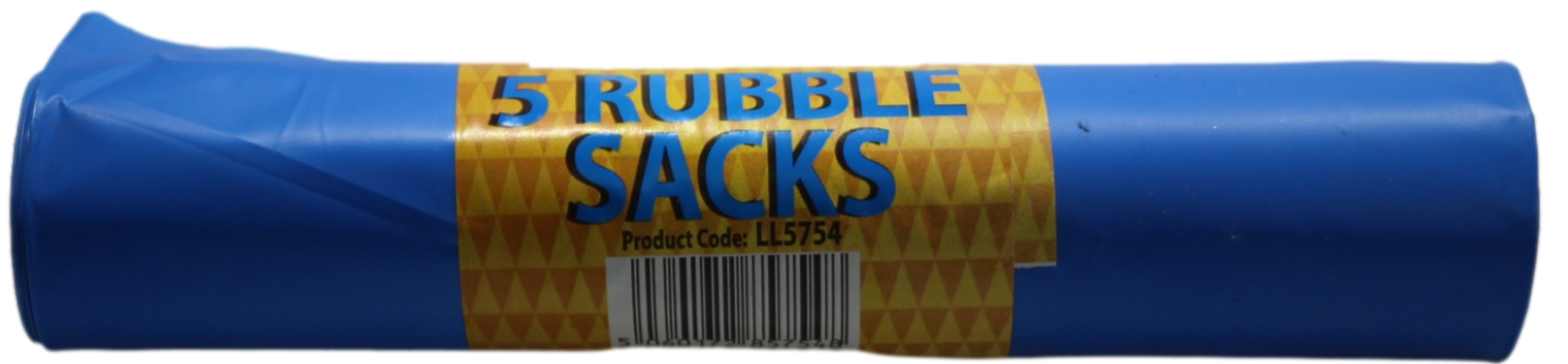Rubble Sacks Roll of 5 50 x 75 cm LL5754