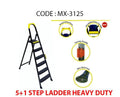 Step Ladder Heavy Duty 5+1 Diy Home MX3125