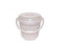 14 Litre Clear Transparent Plastic Bucket MX4103