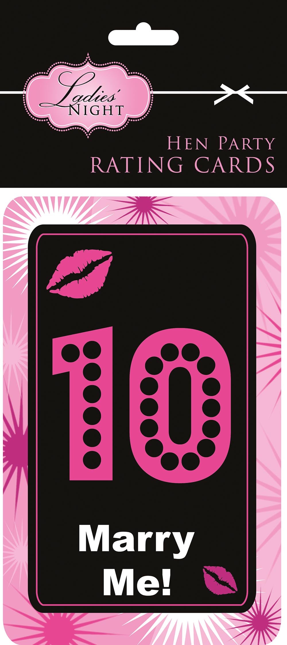 Male Rating Cards (Pack of 10)