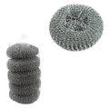 Stainless Steel Washing Up Scourers Pack of 4 4082 / ST9992 A