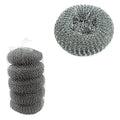 Stainless Steel Kitchen Scourers Pack of 5 1086