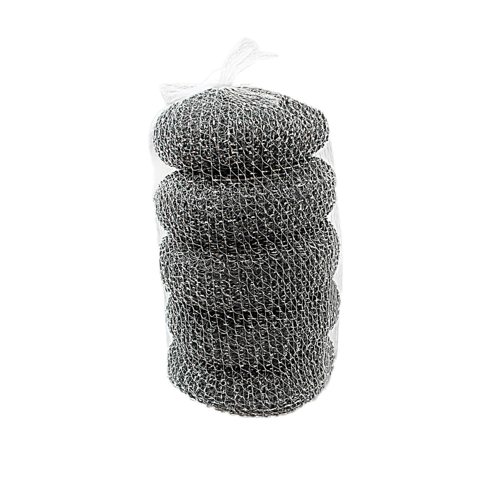 Stainless Steel Washing Up Scourers Pack of 4 4082 / ST9992 A