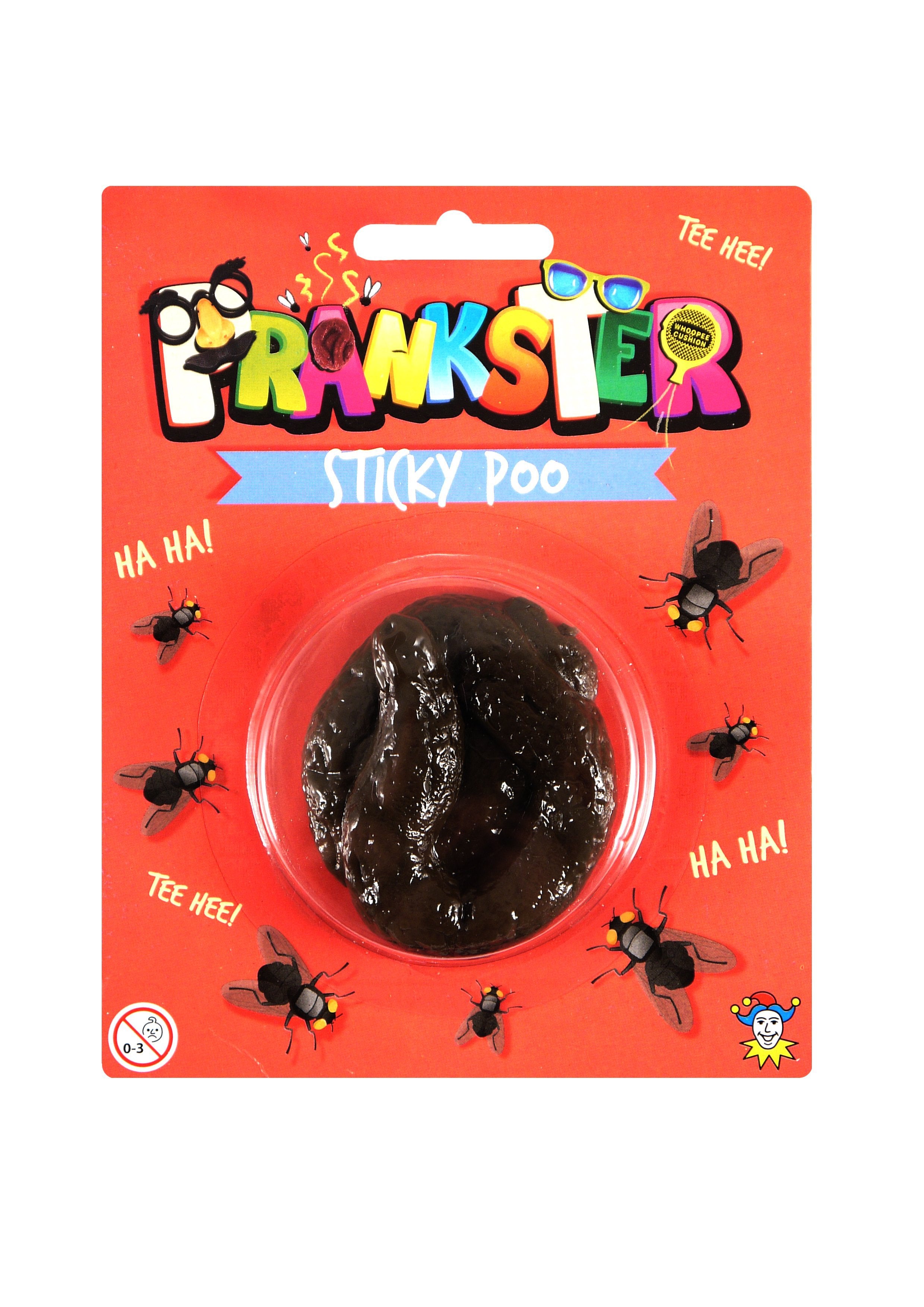 Children's Prankster Jokes Sticky Poo Realistic N05252