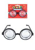 Pranksters Fancy Dress Nerd Glasses with Clear Lenses N69025