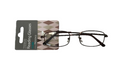 Reading Glasses +2.00 Metal Frame Assorted Colours PROVENANCE200