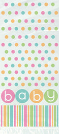 Pastel Baby Shower Cello Bag (Pack of 20)