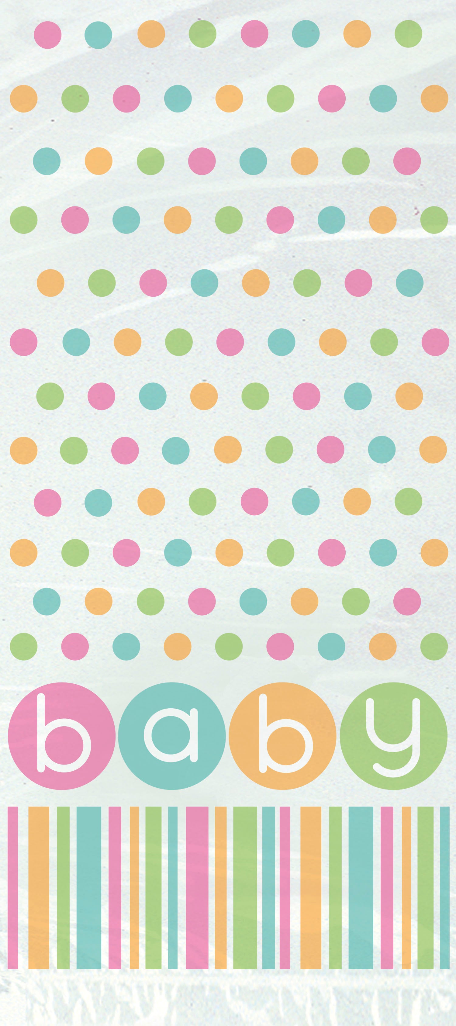Pastel Baby Shower Cello Bag (Pack of 20)