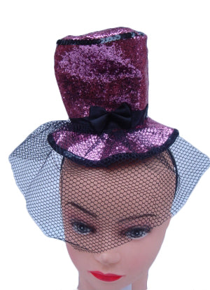 Wickedfun Pink Fascinator Hat with Alice Band