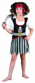 Pirate Girl Children's Costume