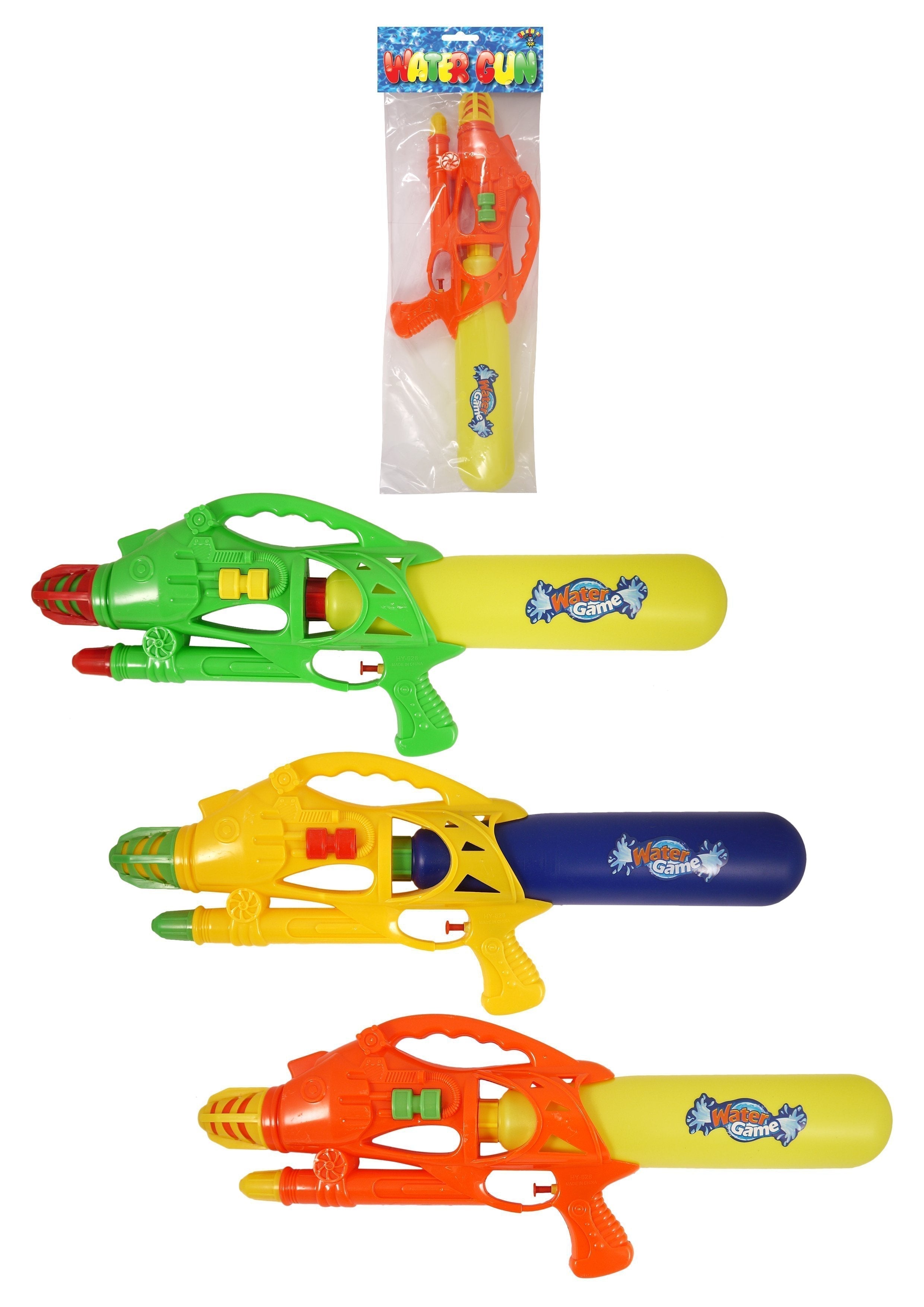 Plastic Children's Fun Outdoor Water Gun 55cm Assorted Colours R08270 A