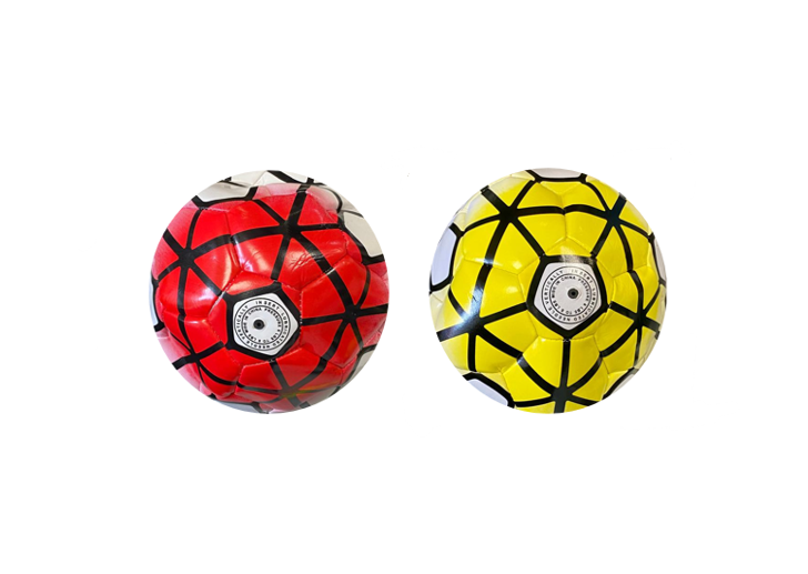Outdoor Football with White Colour and Ombre 22cm Assorted Colours SDF1023