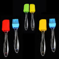 Silicone Pastry Brush and Spatula Set Assorted Colours 2126