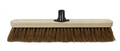 18" Soft Coco Garden Wooden Broom Brush Head SK29393