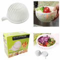 No Hassle Salad Cutter Bowl Make Salad In 60 Seconds 4511