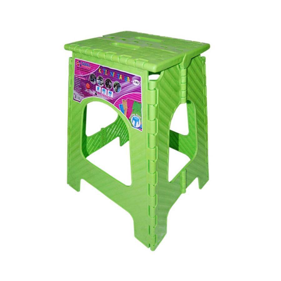 Saral Plastic Folding Stool No.2 Assorted Colours 4014/S2014