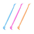 2-in-1 Plastic Shoe Horn and Back Scratcher 45 cm Assorted Colours 0810