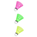 Badminton Shuttlecocks Pack of 3 0376 A