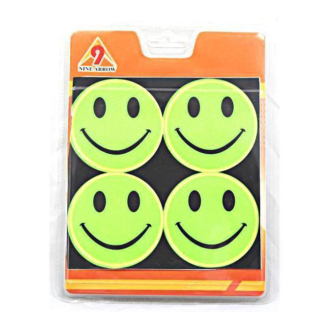 Smiley Face And Handprint Adhesive Reflectors 1838/1837