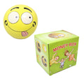 Children's Round Yellow Smiley Face Ceramic Money Box Piggy Bank Assorted Designs 5560