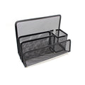 Metal Mesh Office Desk Stationery Pen and Paper Envelope Holder 17.5 x 13 x 8.2cm 0019