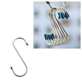 4 Pack Stainless Steel S Hooks 7x 10cm Kitchen Meat Pan Utensil Clothes Hanger Hanging Diy 0803