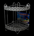 Kitchen Bathroom Storage Beautiful Lace Design Storage Rack 27cm x 30cm 0289