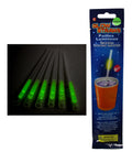 Glow In The Dark Plastic Straws Pack of 6 Assorted Colours 5257