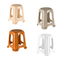 Stool Rattan Plastic Assorted Colours 45 x 38 x 38cm TB275