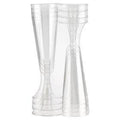 Plastic Disposable Champagne Flute Glasses 20 cm Pack of 6 THL9563