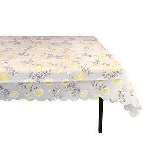 PVC Vinyl Dining Kitchen Table Cover Protector with Floral Pattern 152 x 152cm Assorted Designs and Colours  0314