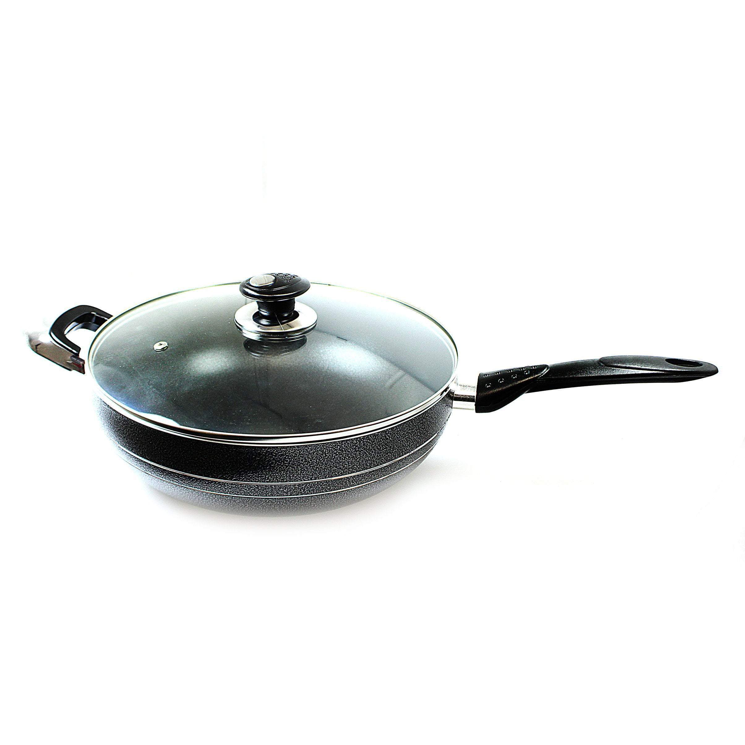 UNA Non Stick Wok 32cm Long Handle Home Kitchen 0212/2788/2796